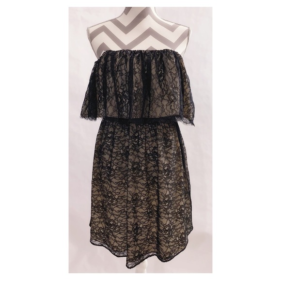 NWT ALICE+OLIVIA Suzy Off The Shoulder Lace Dress - Picture 3 of 10